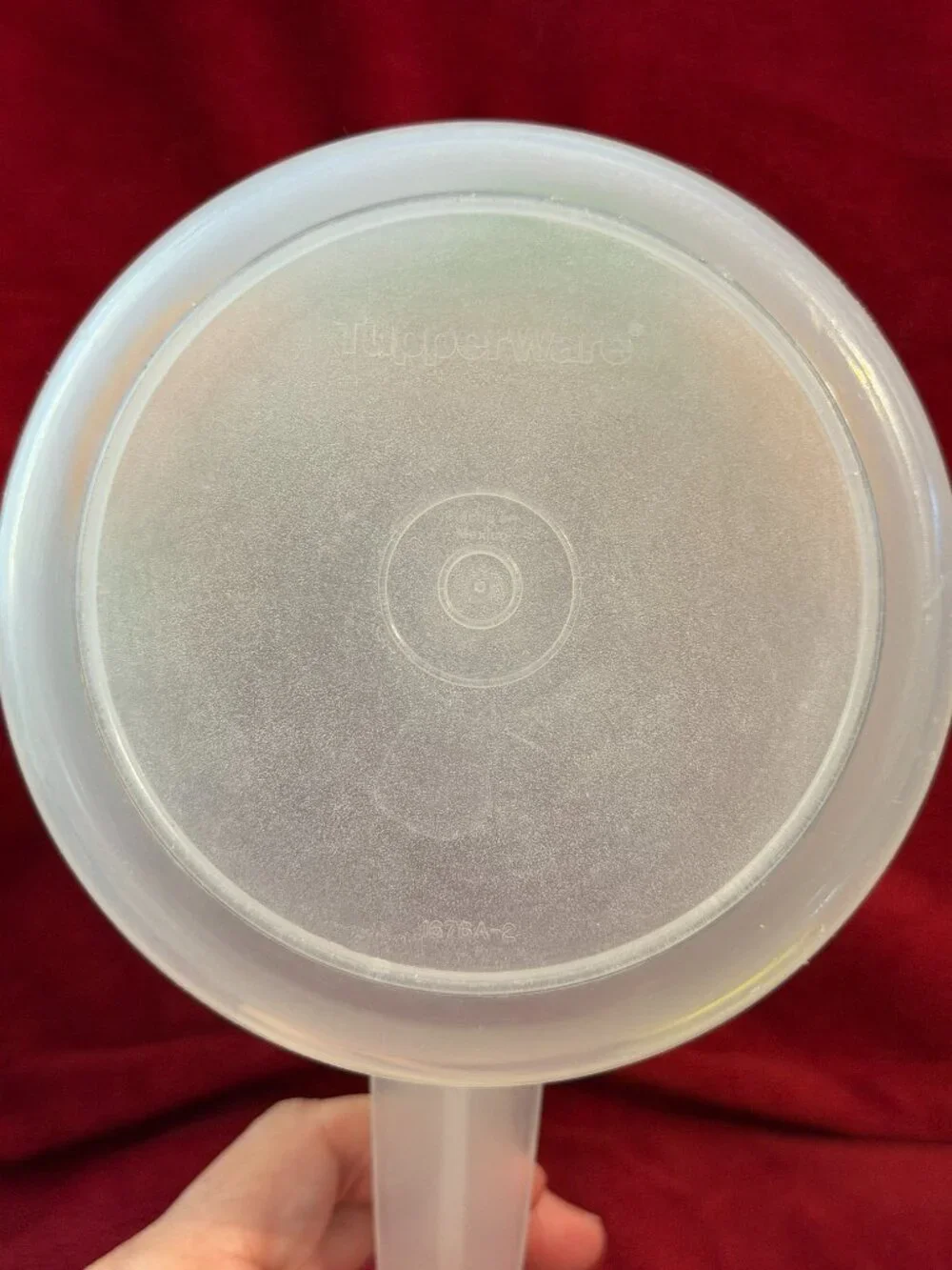 Vintage Tupperware Pitcher 2 Qt Push Button Lid Sheer Oranges Limes Fruit